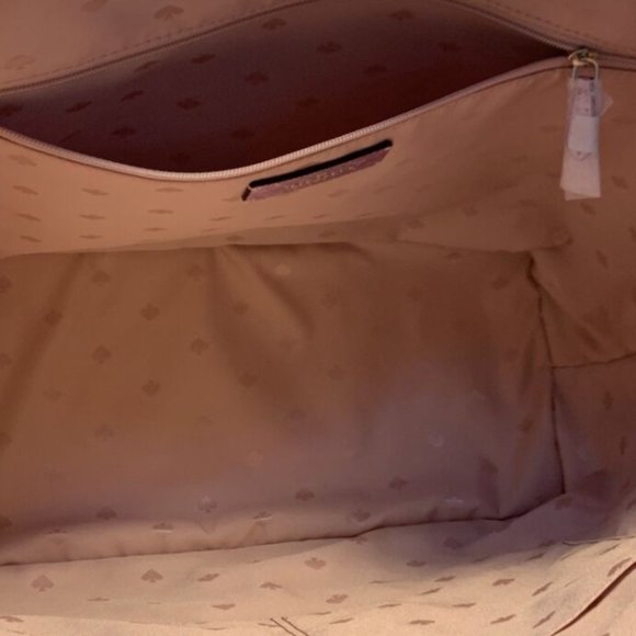 Rose Pink Lola Glitter Tote Bag Kate Spade glitter - Picture 13 of 13